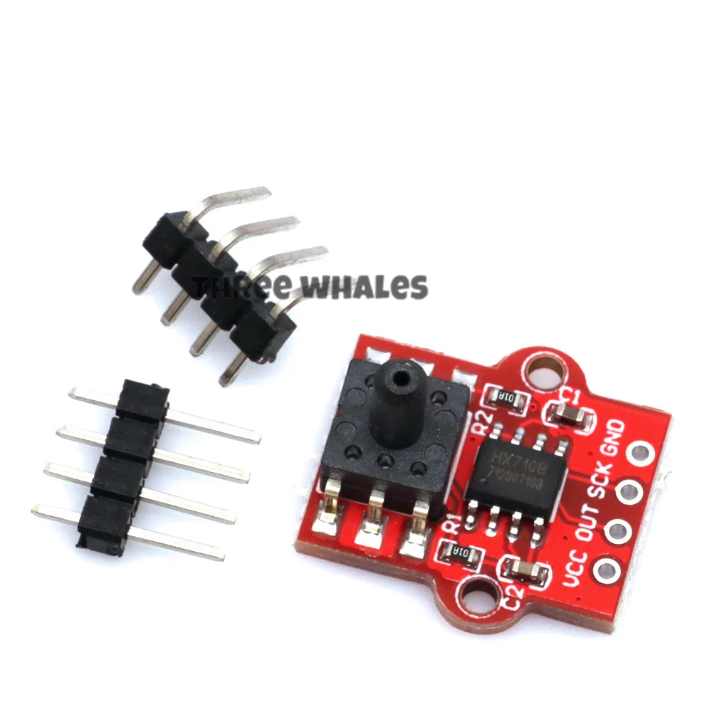 DC 3.3V 5V 0-40KPa Pressure Sensor Module Connect 2.5mm Soft Tube Digital Liquid Water Level Controller Board For Arduino