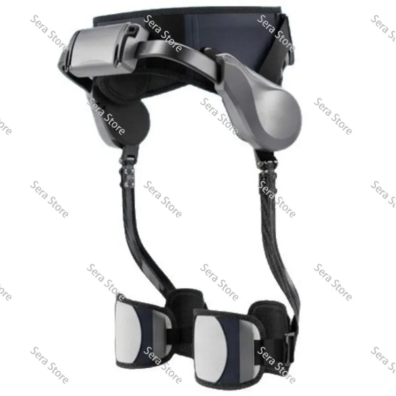 Lightweight exoskeleton robot walker assisted walking trainer