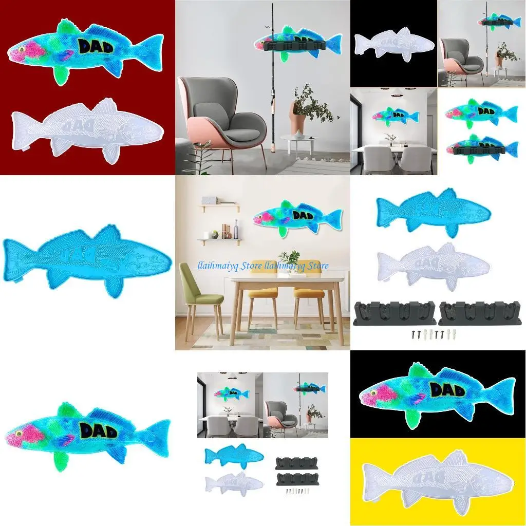 

573B Pendants Crystal Epoxy Mold Handmade Keychain Resin Silicone Mould DIY Crafts Wall Hanging Decoration Mold