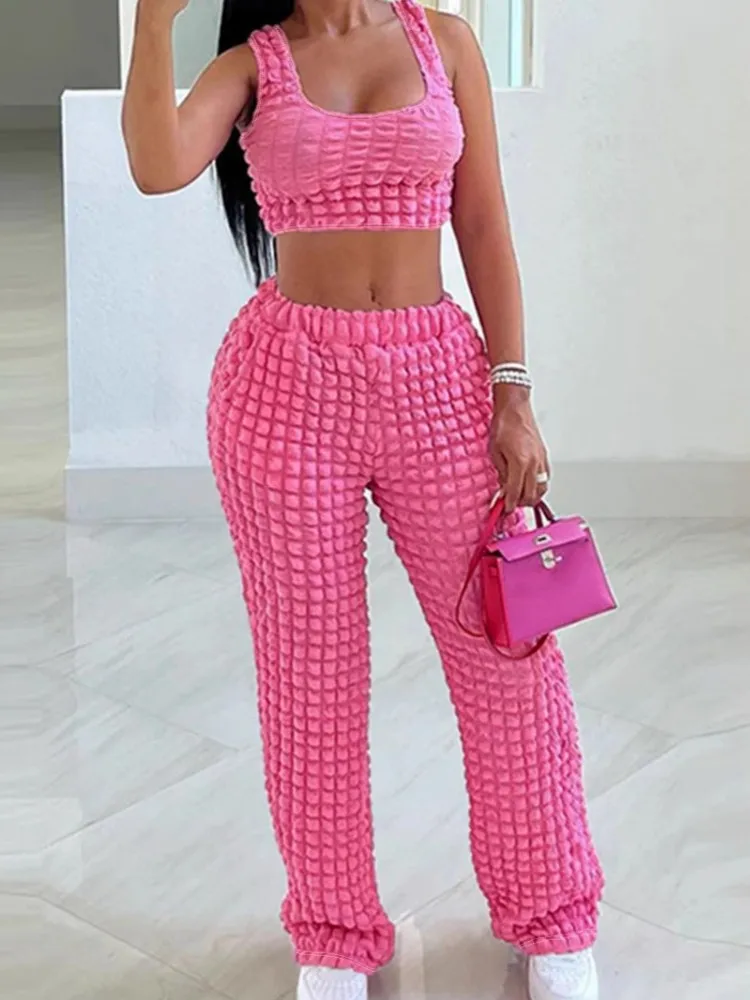 2 Piece Women Sets 2025 New Arrival Plus Size Summer Matching Sets Print Two Pieces Sets Top Pants Suits Outfits Clothing