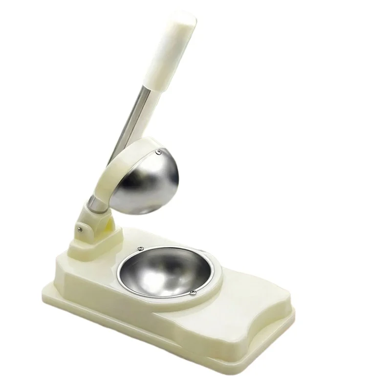 Moon cake pressing mold Food grade 304 stainless steel buns Qingming fruit green ball pressing leather device