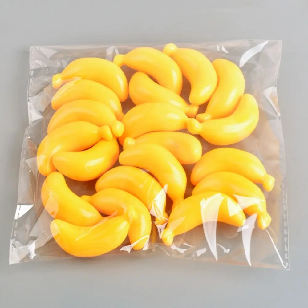 20 stks Levensechte Mini Simulatie Voedsel Model Peer Aardbei Kunstmatige Fruit Model Banaan Ananas Simulatie Keuken Speelgoed