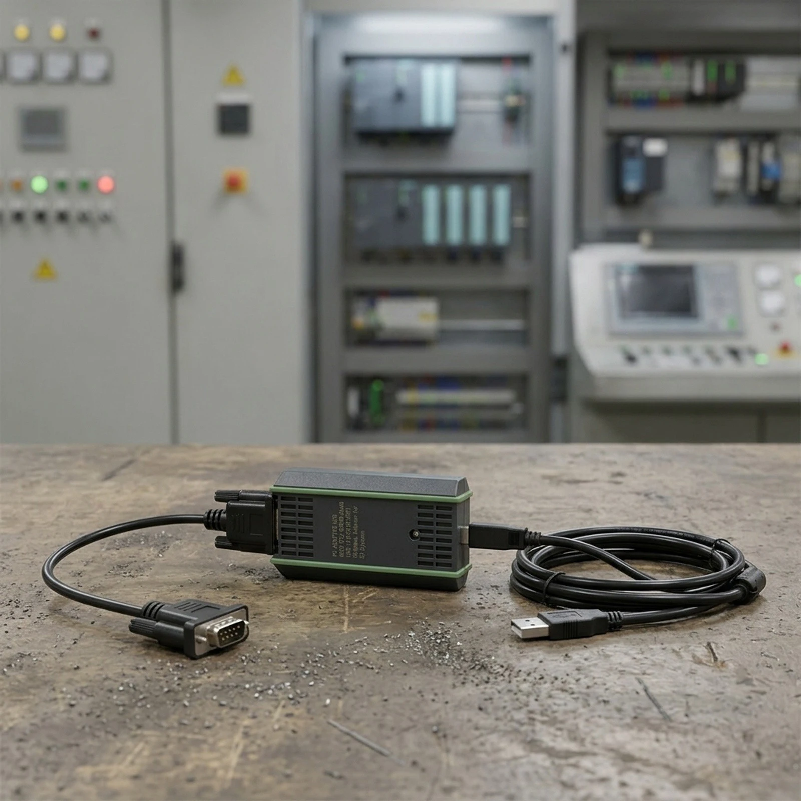USB MPI Programming Cable for Siemens S7 200 300 400 PLCs RS485 Interface Support PPI/MPI Protocols Win7 32bit OS