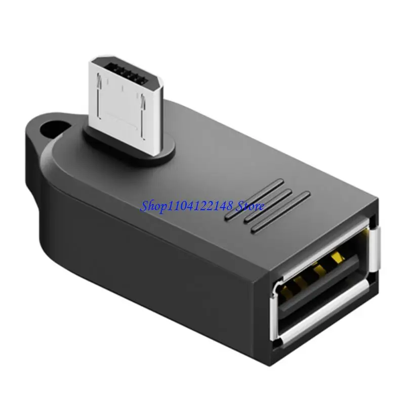 P9FA Highly Speed 5Pin USB To USB OTG Converters Connectors Supports External Storage Devices And Peripherals Keyboards