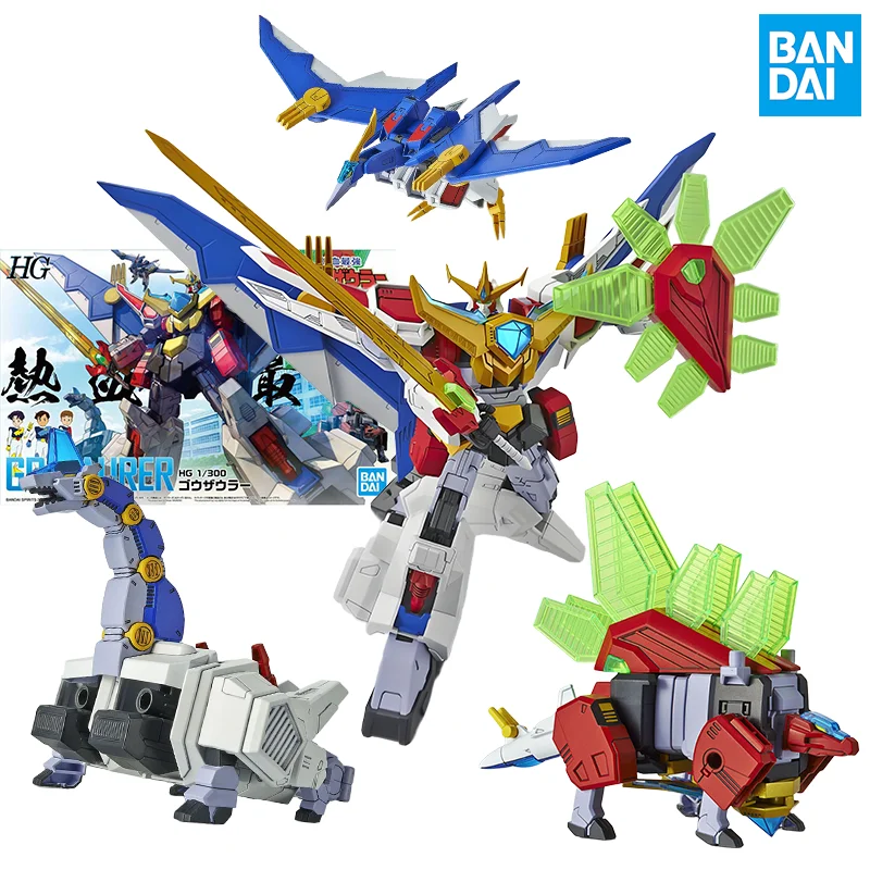 

BANDAI Original GUNDAM NEKKETSU SAIKYO GO-SAURER HG GOSHURA ALTER Anime Action Figure Assembly Model Toys Model Ornaments Gifts