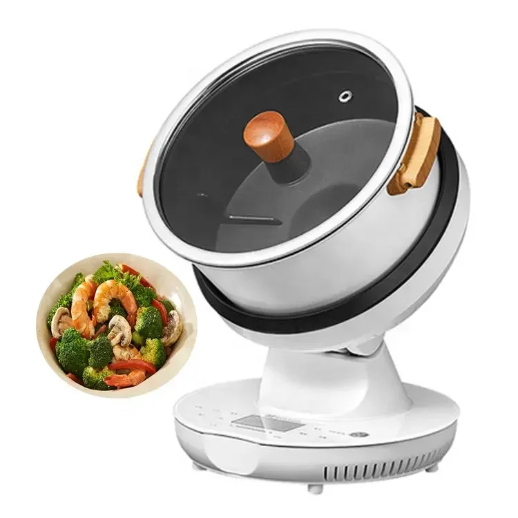 Automatic Smart Cookers Electric Food Processor Heating Function Home Kitchen Robot Cooking Robot Cooker