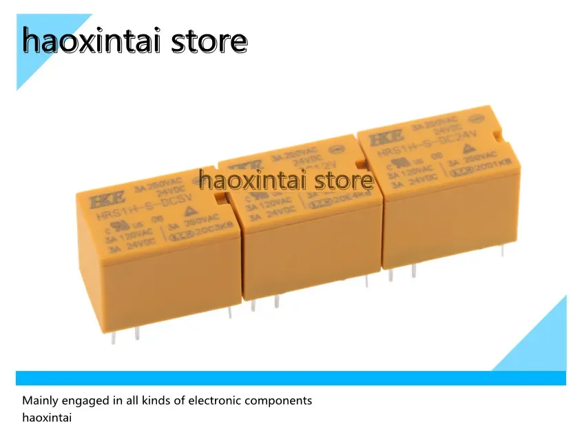 

10 шт. 3A HRS1H-S-DC5V 12V-24V релейная группа преобразования 6 футов 4100F 12VDC