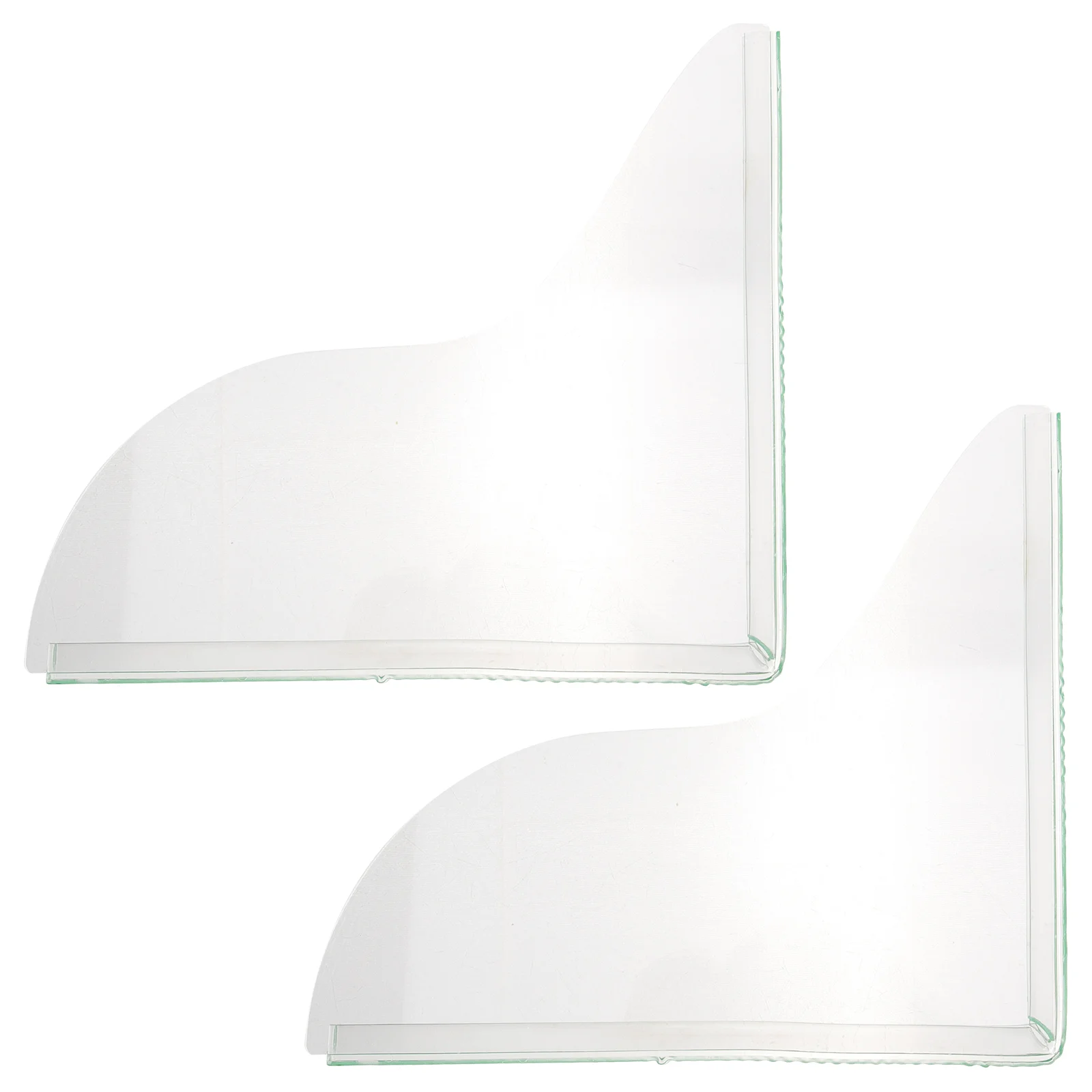 2 Pcs Shower Splash Guard Bath Sink Set Water Barrier for Bathroom Floor Proof Guards to Keep Acrylic Dam Tub Bathtub