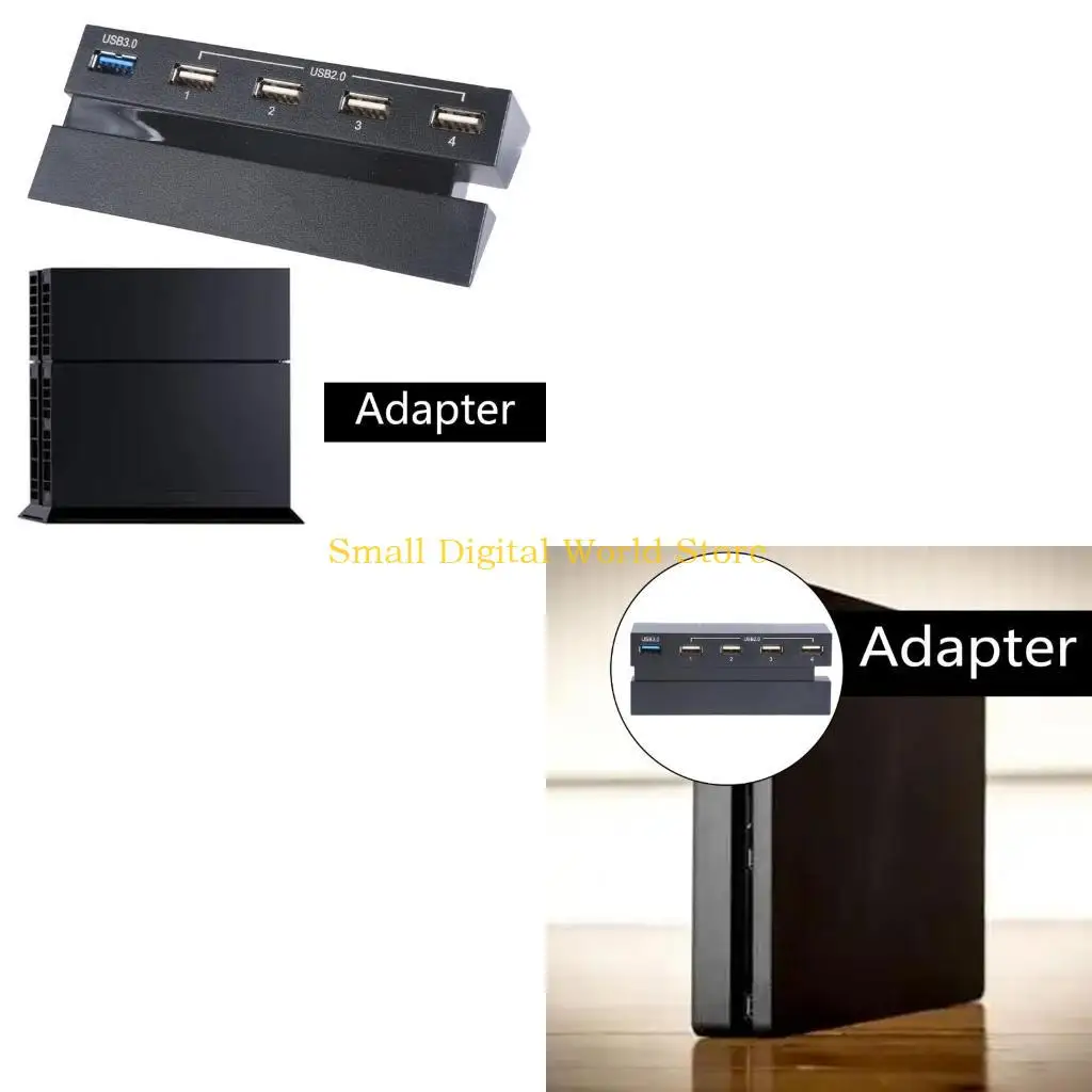 77UB 5 en 1 USB 2.0 Hubs Adaptador extensión divisor velocidad para