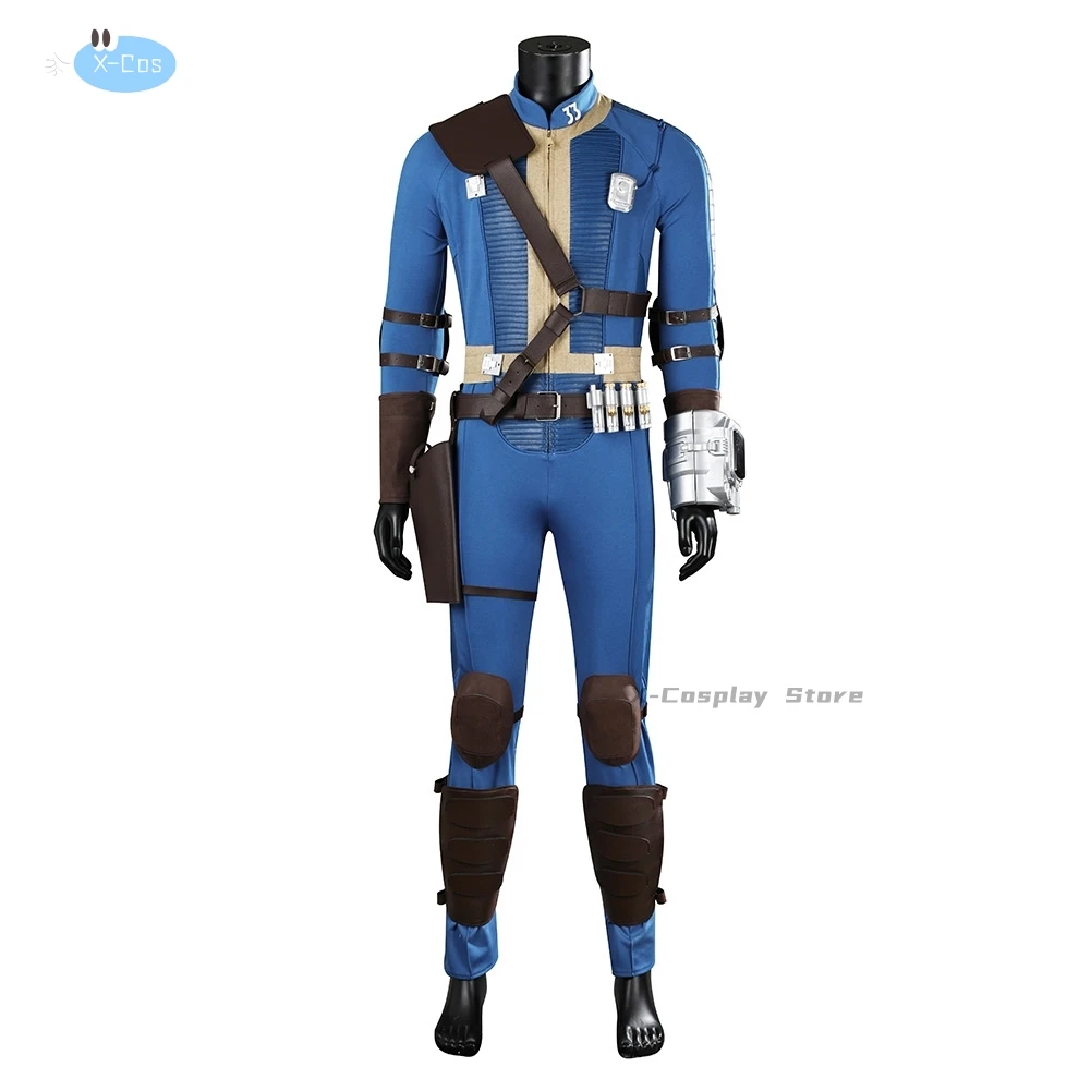 Volwassen Spel Fall Cos Out No.88 Vault Cosplay Mannen Jumpsuit Unisex Bodysuit Outfit Fantasy Halloween Carnaval Party Rollenspel Pak