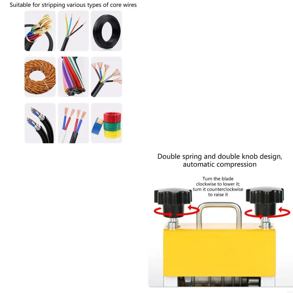 

Профессиональный ручной инструмент для зачистки проводов для небольших кабелей Эргономичный дизайн Безопасный электрический сам»