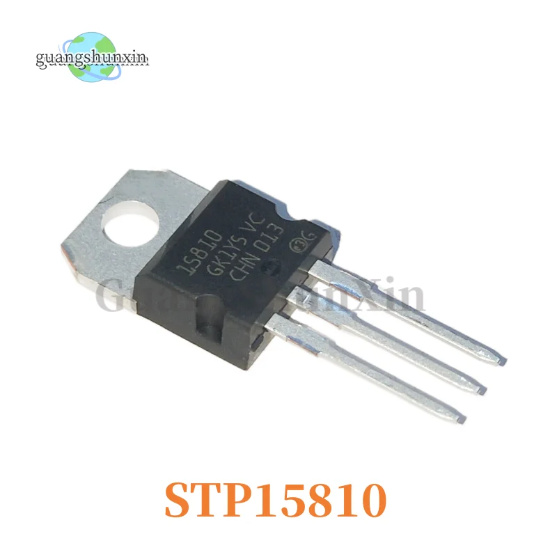 10PCS New original STP15810 15810 TO-220 inline MOSFET field-effect transistor electric vehicle controller