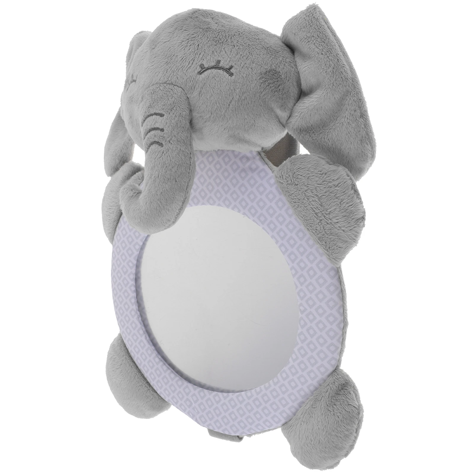 

Car Rearview Mirror Toys Stroller Child Facing Backseat Baby Mirror Flannel Kids Lovely Unique Appearance Great Way Letting
