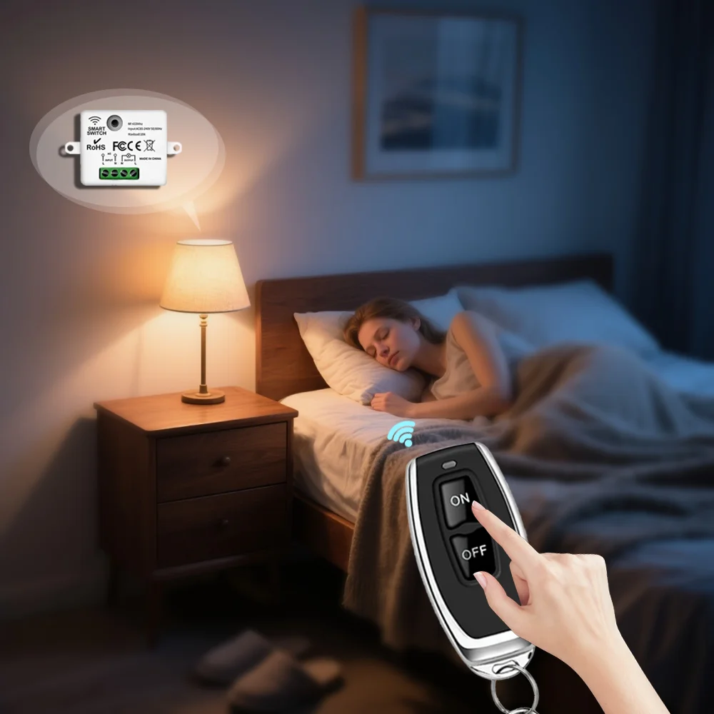 Home Cinema Wall Lights - RF 433 MHz Interruttore di telecomando