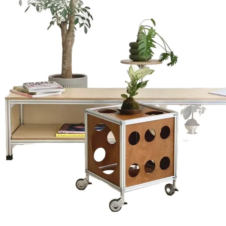 Simple, mobile, birch, bench, porch