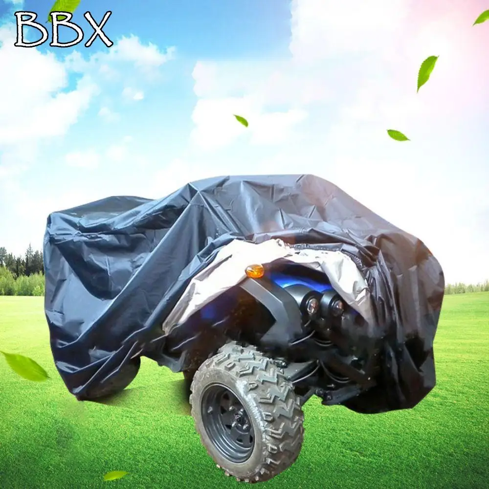 

Сверхмощный чехол для квадроцикла, водонепроницаемый, всепогодная защита, 4-колесный чехол для хранения квадроцикла, черный ветрозащитный автомобильный чехол для квадроцикла, автомобильные чехлы