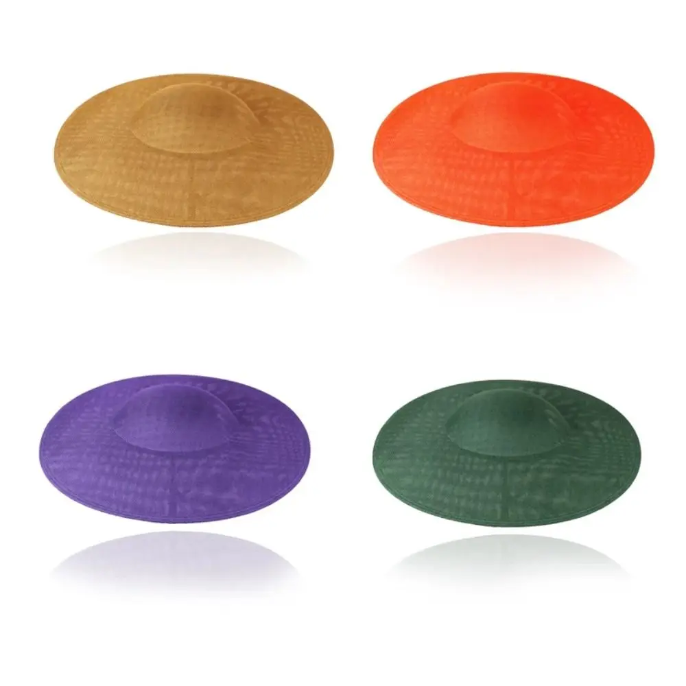 New 40cm Fascinators Base DIY with Clip Women Wedding Headpiece Big Maillinery Cap for Cap Supplies