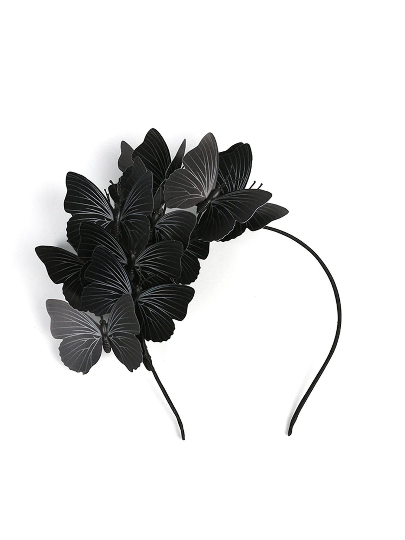 Fascinator alla moda Kentucky Derby Cappello Fascia colorata per donna Fasce per capelli a farfalla Novità