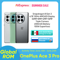 OnePlus ACE 3 Pro Unlocked Global ROM Snapdragon 8 Gen 3 6.78”120Hz disyplay Sony50MP MainCamera 6100mAh Battery 100W SUPERVOOC