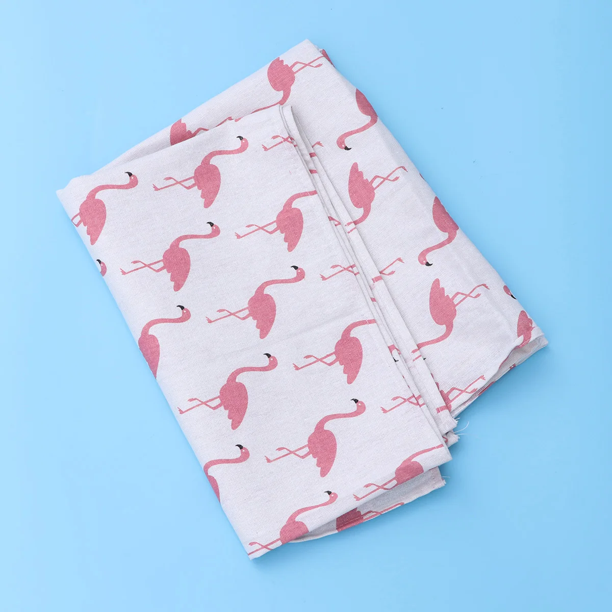 

Flamingo Tablecloth Cotton Linen Rectangular 100x140cm Multi-Functional Dining Room Kitchen Table Cover Print