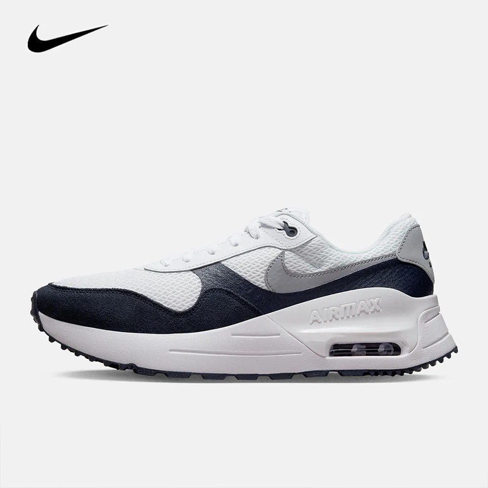 

Nike Air Max SYS™ Double-Layered Durable Low-Top Men's Sports Casual Shoes White And Blue Lightweight Running Shoes DM9537-102