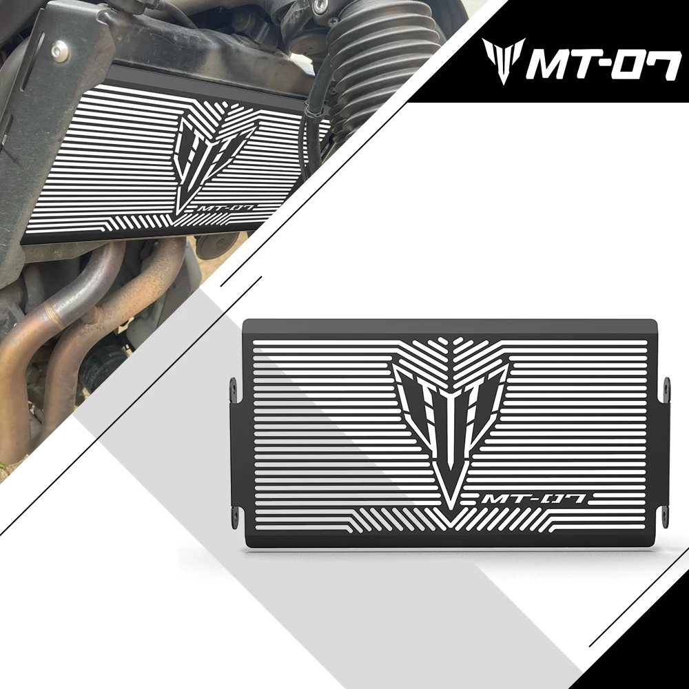 

Motorcycle Radiator Guard Grille Cover For Yamaha MT07 MT-07 MT 07 2014 2015 2016 2017 2018 2019 2020 2021 2022 2023 2024 2025