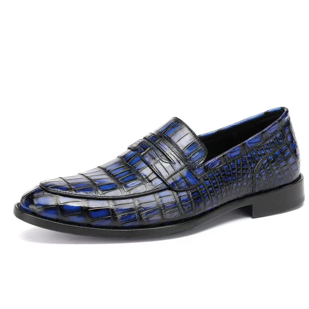 yinshang new men dress shoes male crocodile shoes leisure fashion men shoes view 5