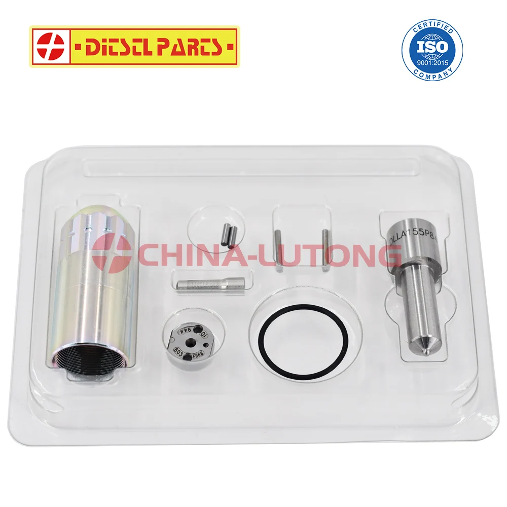 Fuel Injector Repair Overhaul Kit 095000-6353 23670-E0050 Injector Repair Kits Nozzle DLLA155P848 For HINO Kobelco J05E