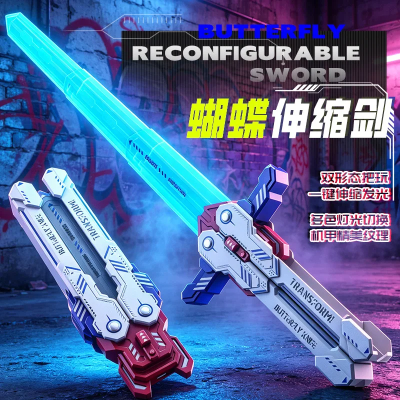 sabre-laser-retractable-papillon-mecanique-lame-lumineuse-pliable-a-double-forme-changement-de-couleur-multicolore-pour-garcons-jouet-epee