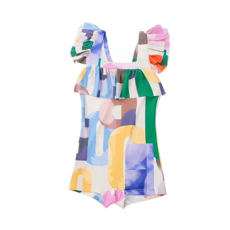 

Tween Girls Swimming Wear Kids One Piece Swimsuit Girls Swimwear Child Beach Vocation Swimming Suit Toddler Girls Ages 4-14Years