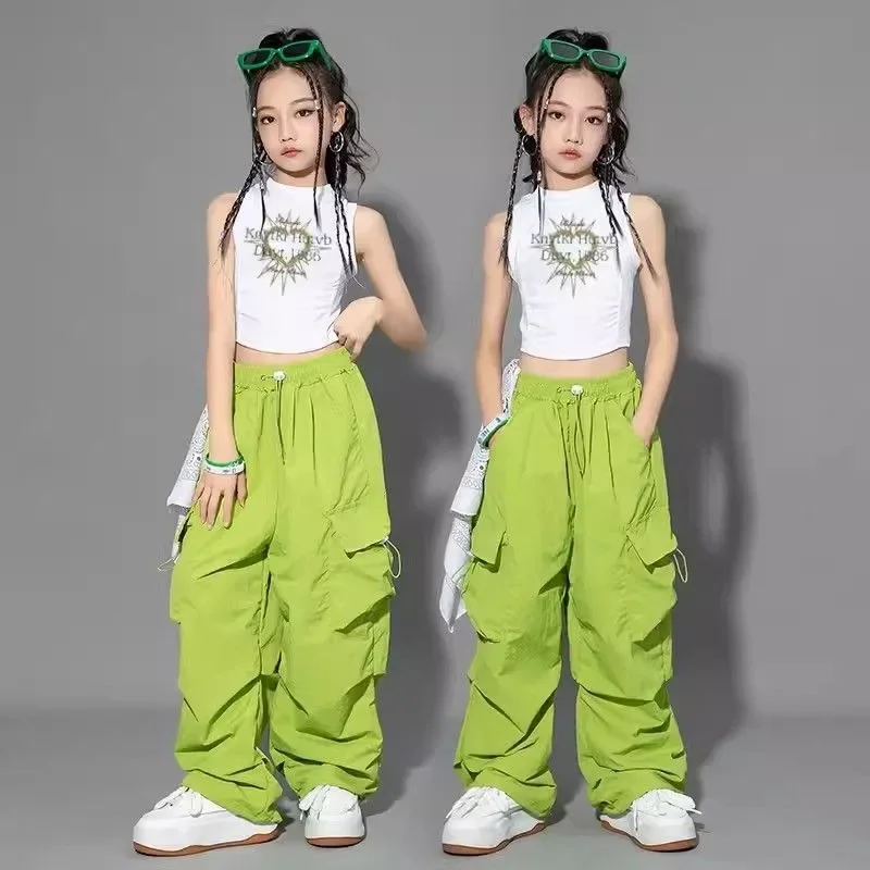 Kinder Tanzanzug Jazz Hip Hop Jazz Dance Kostüm Hiphop Kinder Street Dance Trendiger Anzug