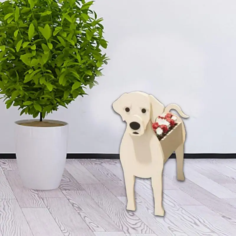 Garden Animal Flower Planter Cute PVC Plant Pot Blumentopf Gesicht For Macetas Y Jardineras Decorative Pots For Outdoor Flowers