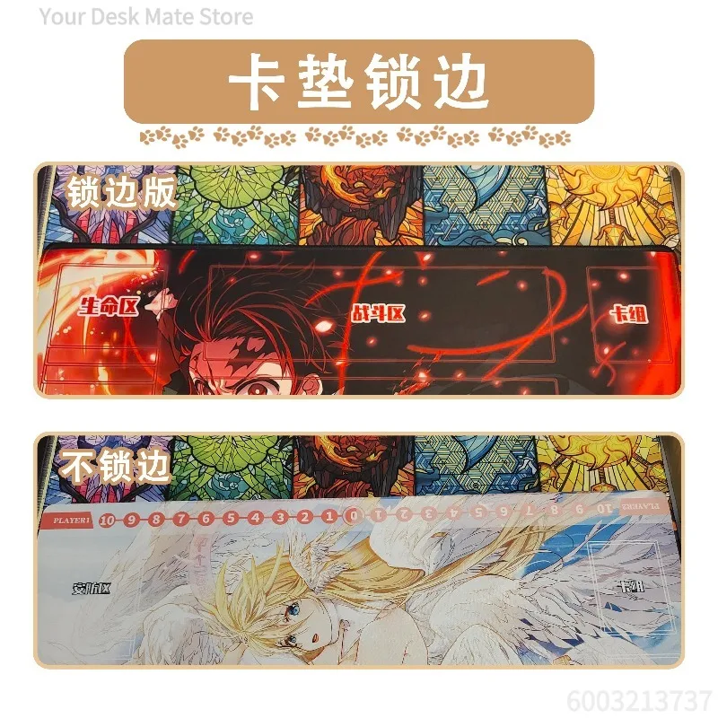 DCG English Version Dragon Ball TCG  Playmat Son Goku Super Saiyan Rubber Single Player Battle Board Game Mat Toy Gift