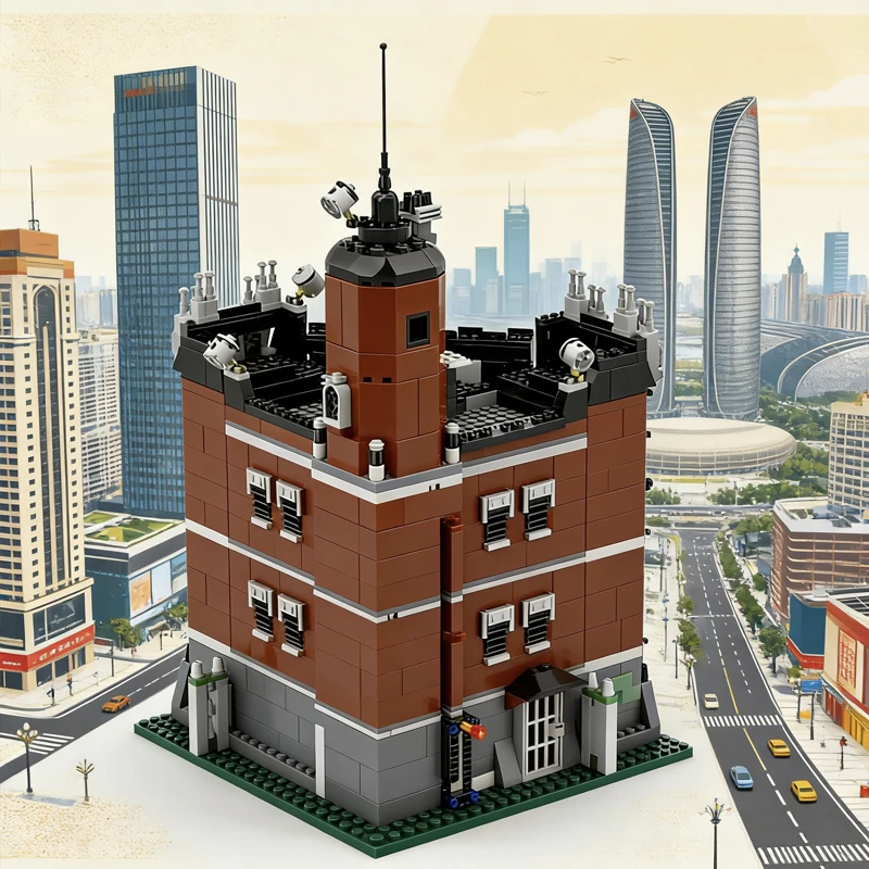 Ensemble de construction de briques de construction 1701 pièces MOC, blocs de construction modulaires personnalisables, briques simples pour enfants, technologie DIY, jouet d'assemblage pour garçon, cadeau