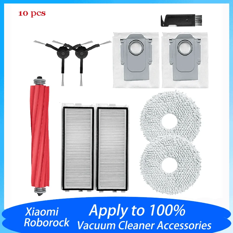 Borock dla Qrevo Pro / Qrevo MaxV / Qrevo S P10 Pro robotlu süpürge aksesuarları rulo toz torbası parçaları
