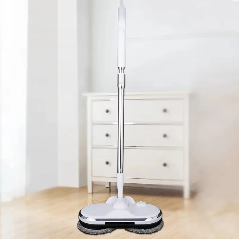 Electric Flat Mop with Bucket & Wringer, Microfiber Floor Cleaning Mop, Factory Sale Household Floor Cleaner