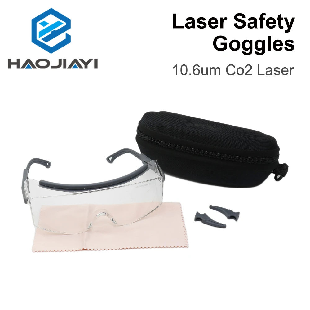 

HAOJIAYI OD6+ 10.6um Co2 Laser Safety Goggles 10600nm Protective Glasses Shield Protection Eyewear for Co2 Machine