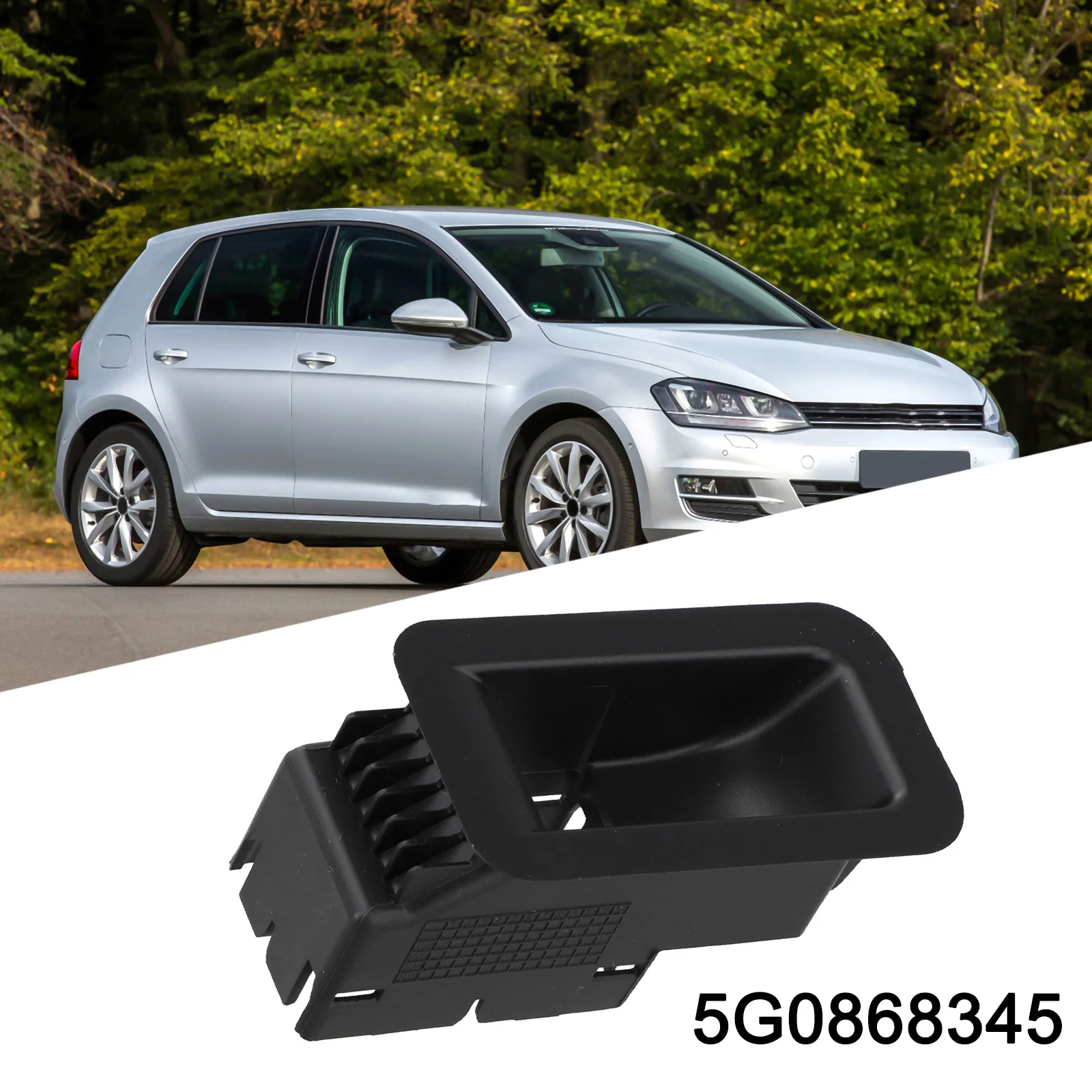 1 Pcs Car Front Right Glass Button Panel For Golf VII 2012-2021 5G0868345 LHD Driver Auto Interior Accessories
