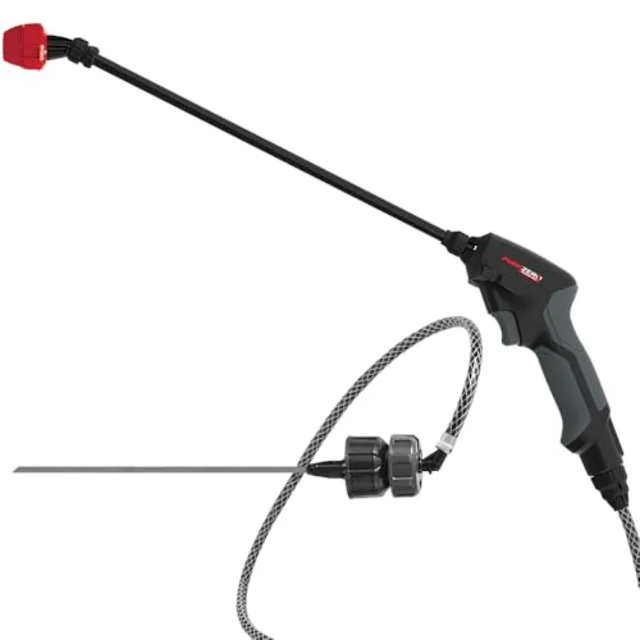 

Rechargeable Power Wand with 3-Way Spray 3.6V Lithium-Ion Battery Compatible with Ready-to-Use Water-Based Chemicals