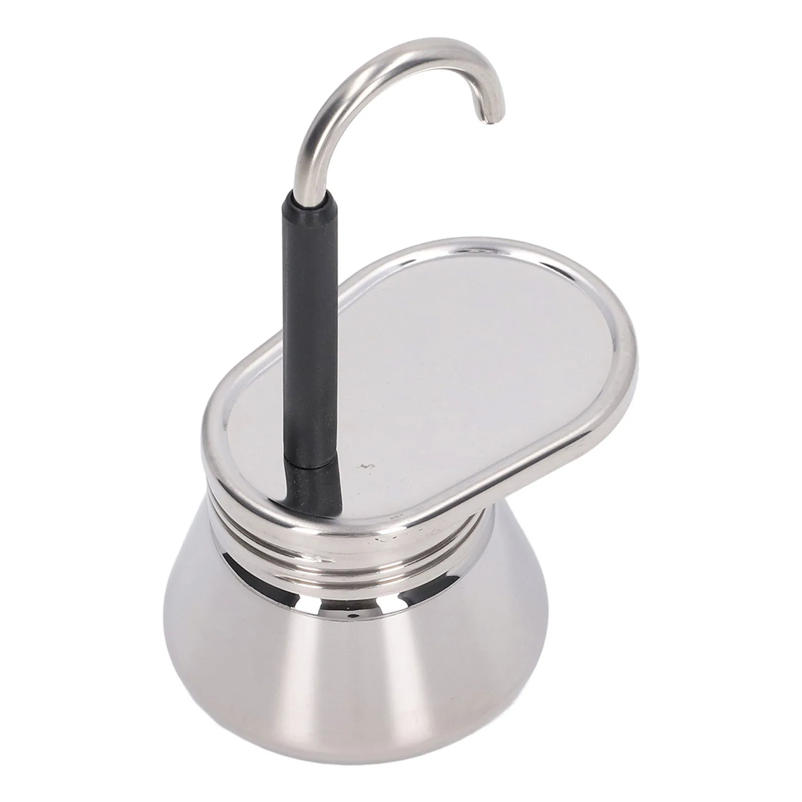 موكا وعاء واحد صنبور سهلة الاستخدام الفولاذ المقاوم للصدأ القهوة ملحق الايطالية صانع القهوة قابلة لإعادة الاستخدام يسهل حملها للتخييم