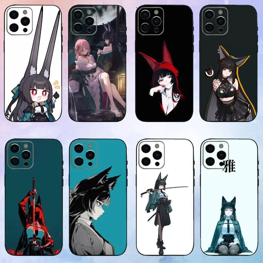 H-Hoshimi M-Miyabi ZZZ   Phone Case  For iPhone17,16,15,14,13,12,11 Plus,Pro Max Soft Black Cover
