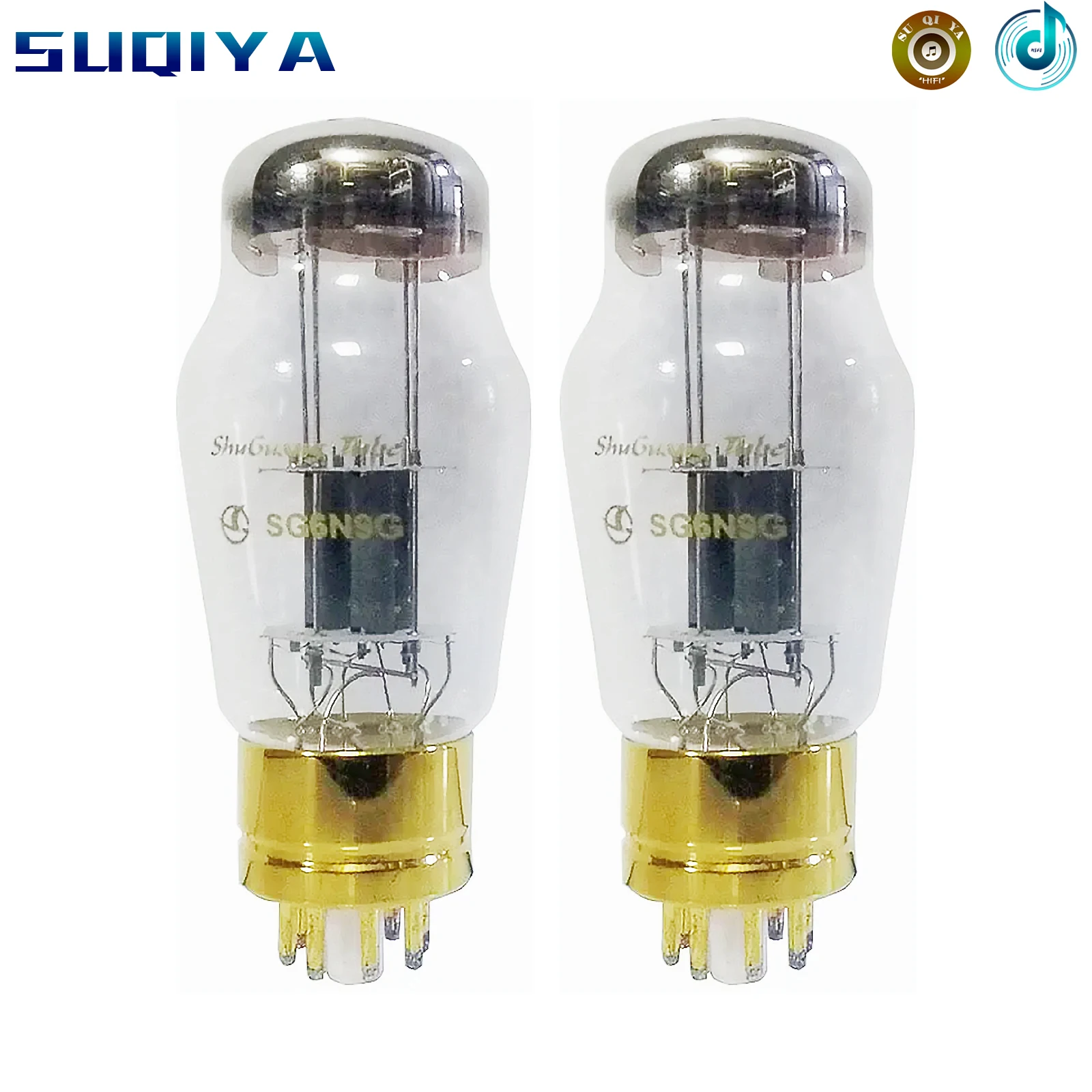 

Shuguang SG6N9G 6SL7 Vacuum Tube Replaces 6N9P 6SL7GT Factory Matched and Tested Genuine