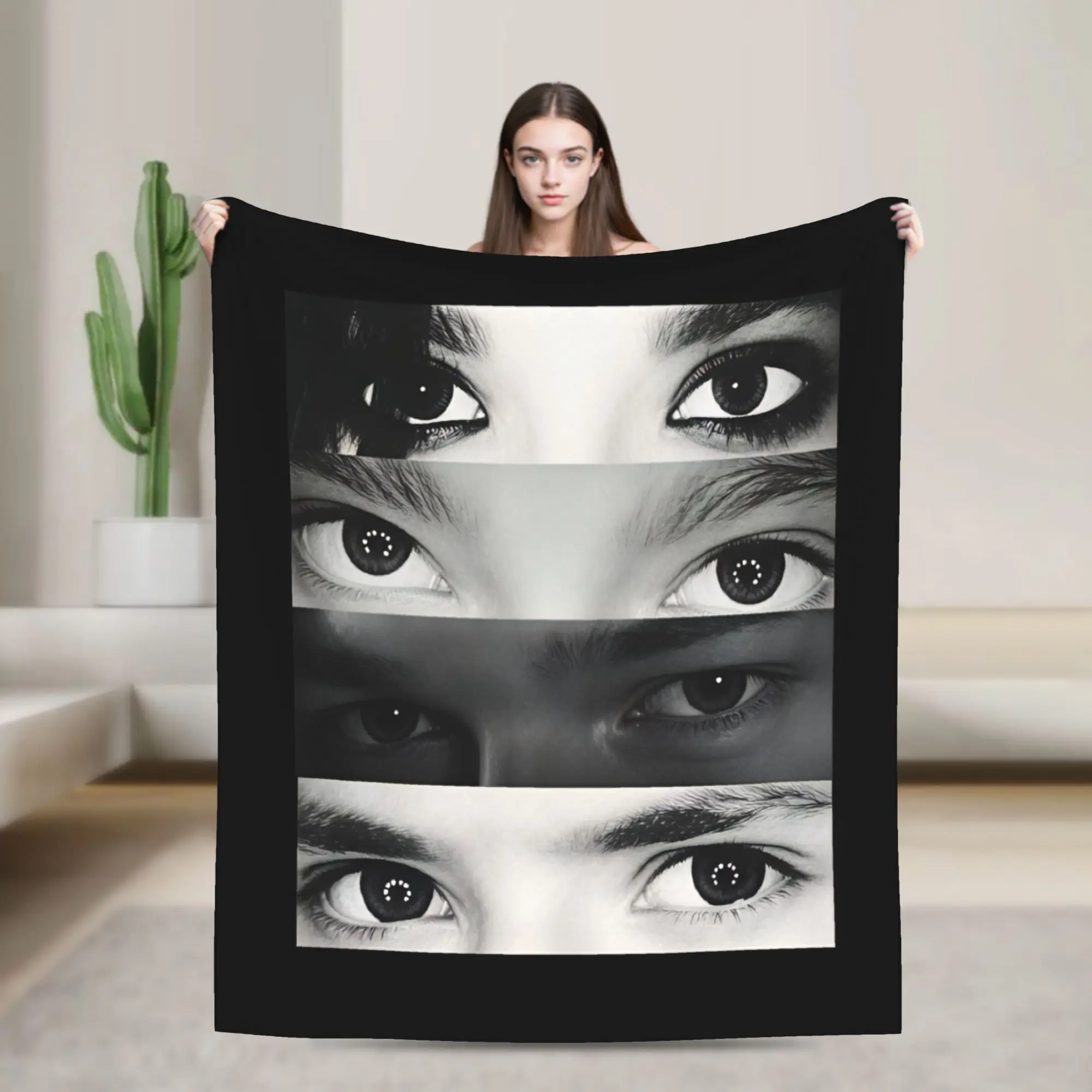 Tokio Hotel Bill Tom Kaulitz  Warm Soft Blankets  Travel Office Plush Bedding Throws Outdoor Flannel Bedspread Sofa Bed Cover