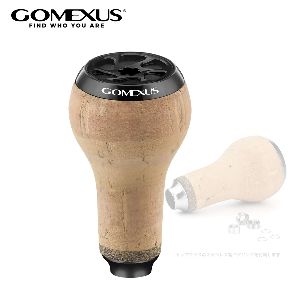 Poignée de moulinet de pêche Gomexus Knob CA27 27mm en liège pour moulinets baitcasting et spinning – Amélioration pour la pêche