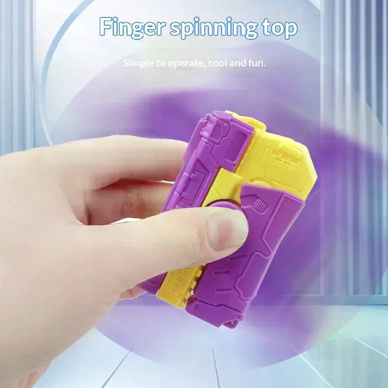 Foldable Rotating Hand Twist Fidget Linkage Slide Design Stress Relief Toy for Travel Car Ride Use