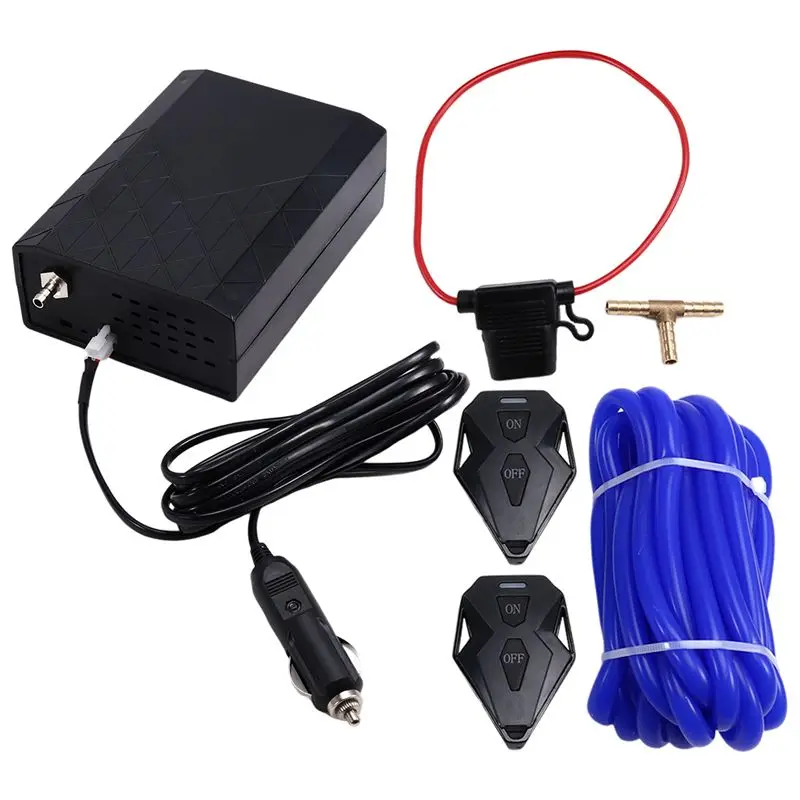 

A65P-New Vacuum Pump Exhaust Valve Control System With Remote Controller 12V 315H