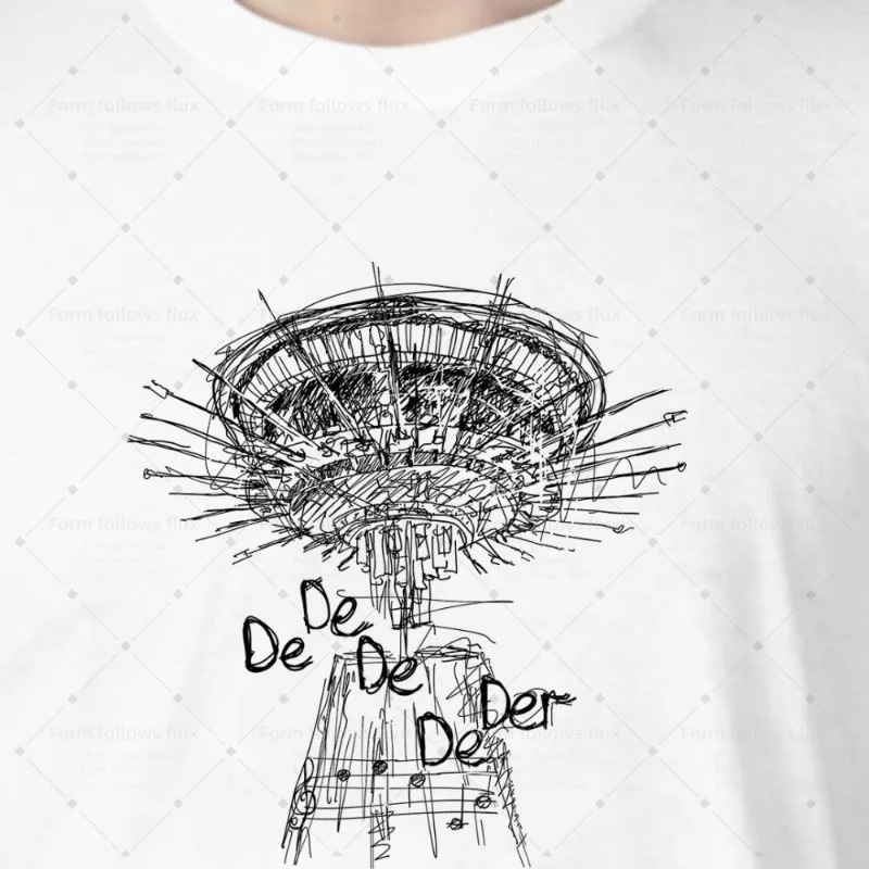 

2026 men T-Shirt Hoodie Close Encounters of the Third Kind Dads Family Films and TV Kids SciFi Songs Spaceships Hand Drawn Comic