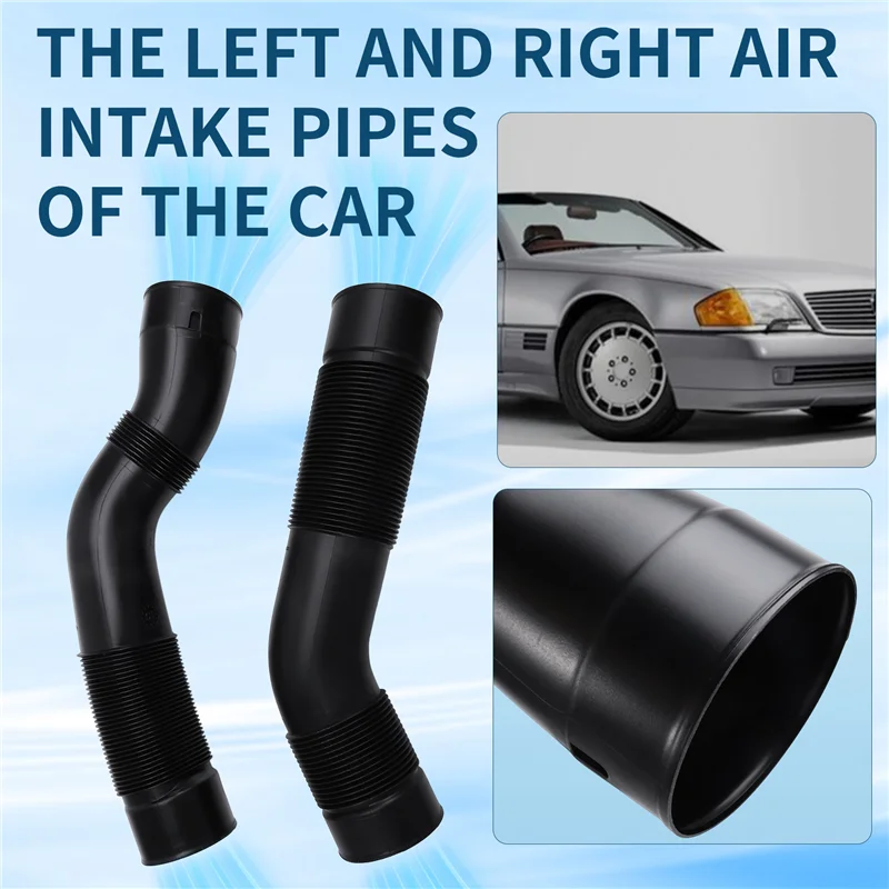 

A04E-For MERCEDES BENZ SL500 500SL M119 Car Air Intake Tube Pipe Left Right A1190940082, A1190940182