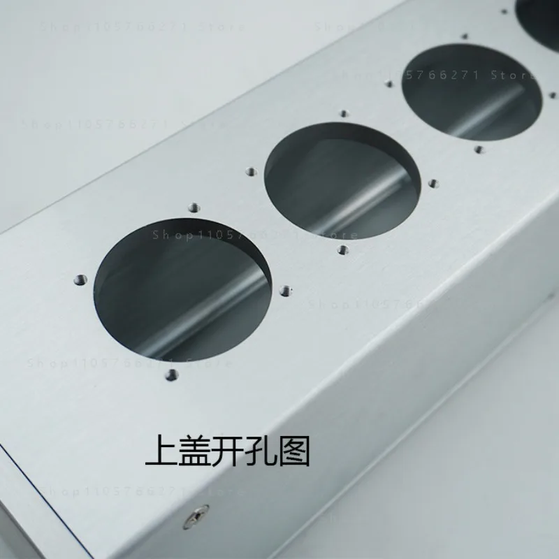 95 All-aluminum Power Amplifier Chassis, Fever Audio American European Standard Power Filter Shell, Socket Plug, Panel
