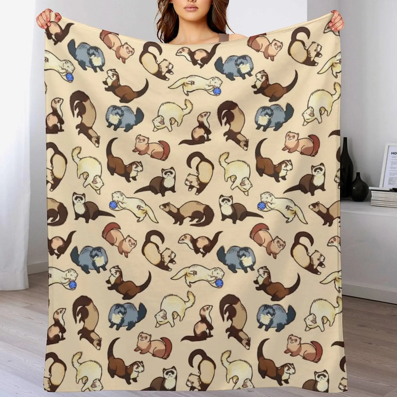 

cat snakes Throw Blanket For Decorative Sofa Soft Plush Plaid funny gift Luxury Blankets